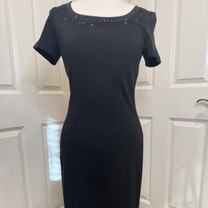 St John Black Dress Size 4